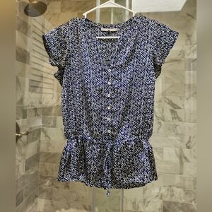 XSP patterned blouse